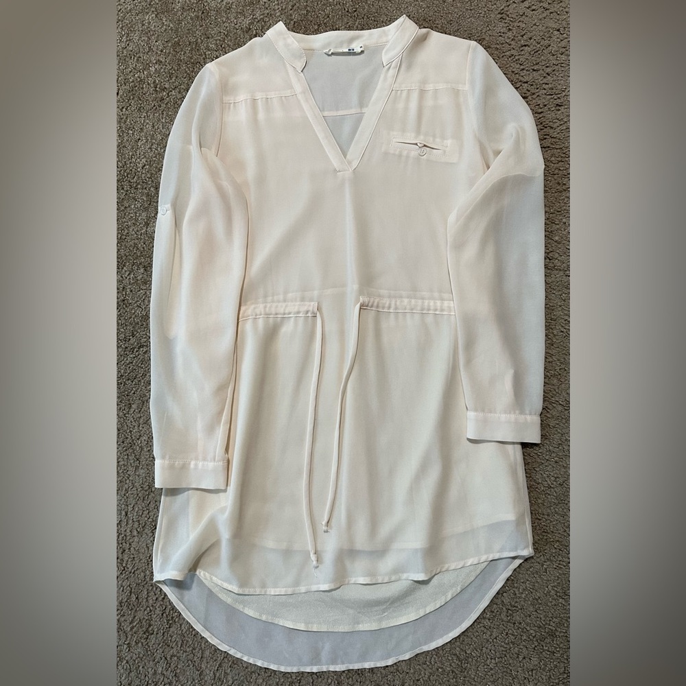 Cream BNK Tunic Top